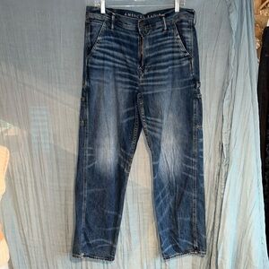 American Eagle Carpenter Baggy Jeans